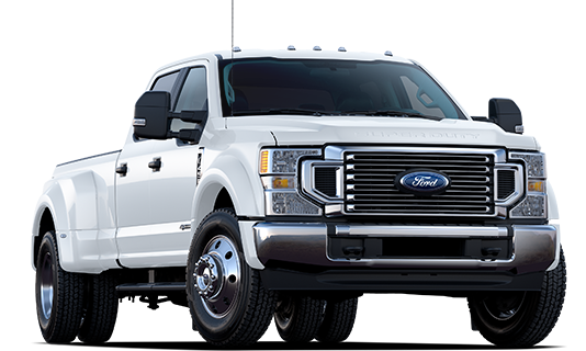 White Super Duty F-250